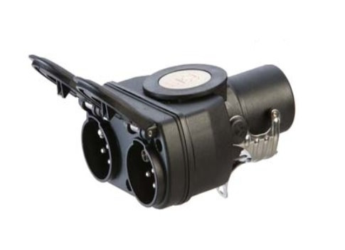 Adaptér 24V z15P na 2x7P JAEGER - N2