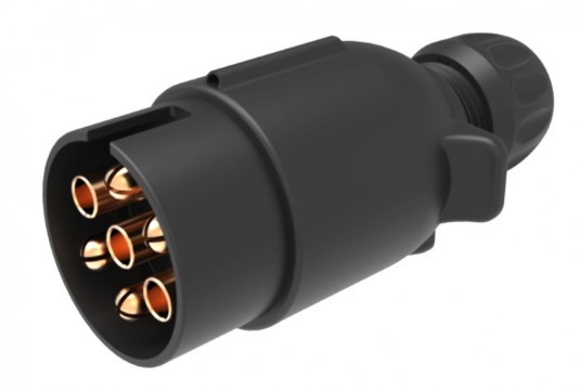 Zástrčka 12V 7P plast JAEGER - N2