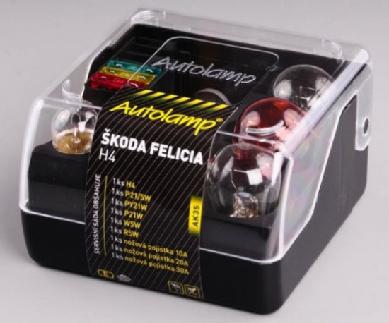 Servisná krabička Škoda Felicia H4, Autolamp - N2