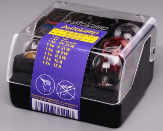 Servisná krabička Univerzal s H4 12V, Autolamp - N2