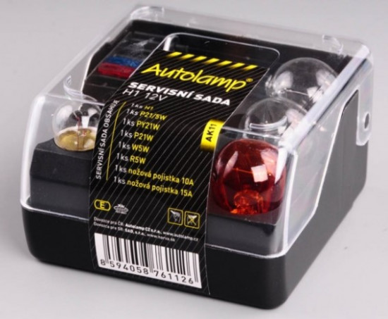 Servisná krabička Univerzal s H1 12V, Autolamp - N2