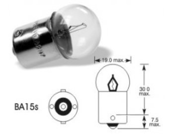 Žiarovka 6V 10W BA15s, SPAHN - N2