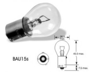 Žiarovka Narva 12V 21W BAU15s - N2