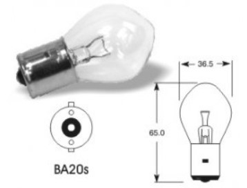 Žiarovka Elta 12V 35W BA20s - N2