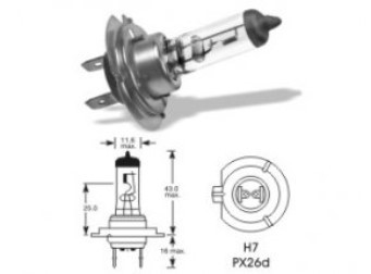 Žiarovka 24V H7 70W PX26d, ELTA - N2