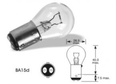 Žiarovka Elta 24V 21W BA15d - N2