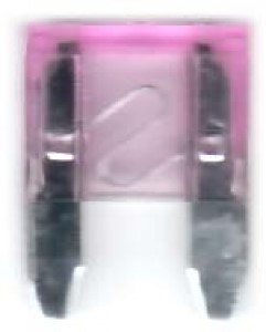 Poistka nožová mini 3A - N2