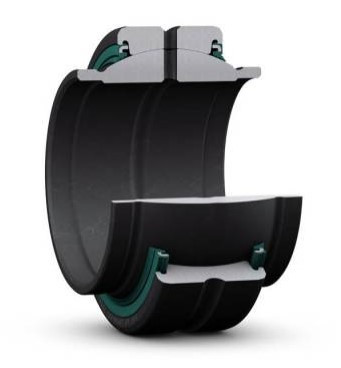 SKF GEM 45 ES-2RS (GE 45-HO-2RS) kĺbové ložisko oceľ/oceľ - N2
