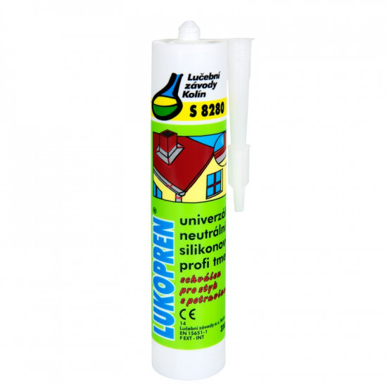 Lukopren S 8280 transparentný - 310 ml silikónový tmel - N2