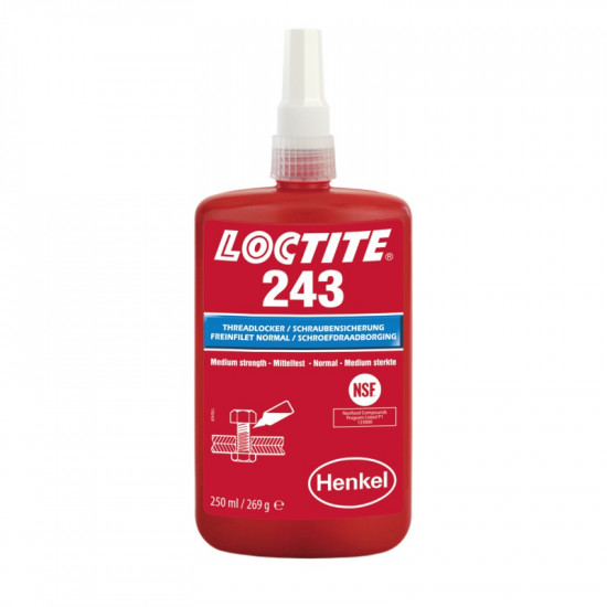 Loctite 243 - 250 ml zaisťovač skrutiek SP - N2
