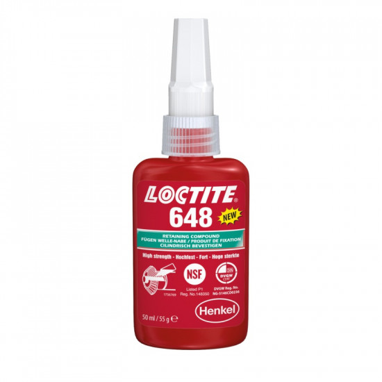Loctite 648 - 50 ml upevňovač spojov VP - N2