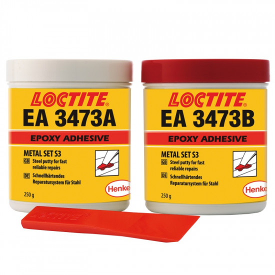 Loctite EA 3473 - 500 g kovom plnený tmel rýchly - N2
