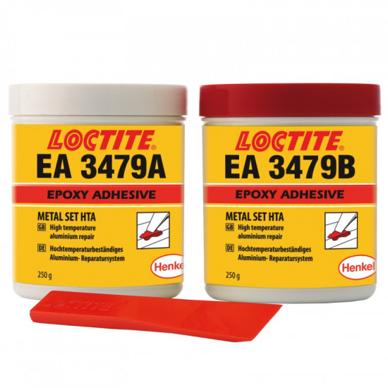 Loctite EA 3479 - 500 g kovom plnený tmel teplotne odolný - N2