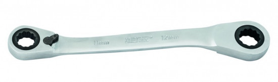 Račňový obojstranný kľúč vyhnutý 5 - NAREX °, 230838R - DIN3110, 6x8 - N2