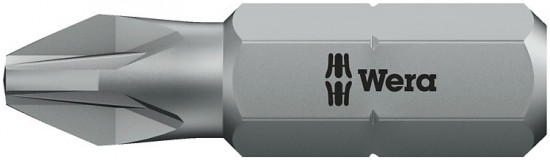 Bit krížový Pozidriv PZ1x25 mm 855/1 Z, WERA 072080 - N2