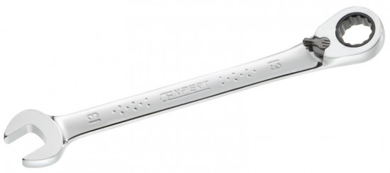 Kľúč očkoplochý račňový 19 - Tona Expert - N2