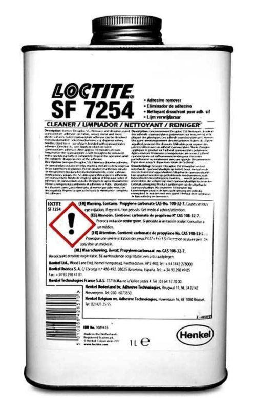 Loctite SF 7254 - 1 L rozpúšťač sekundových lepidiel - N2