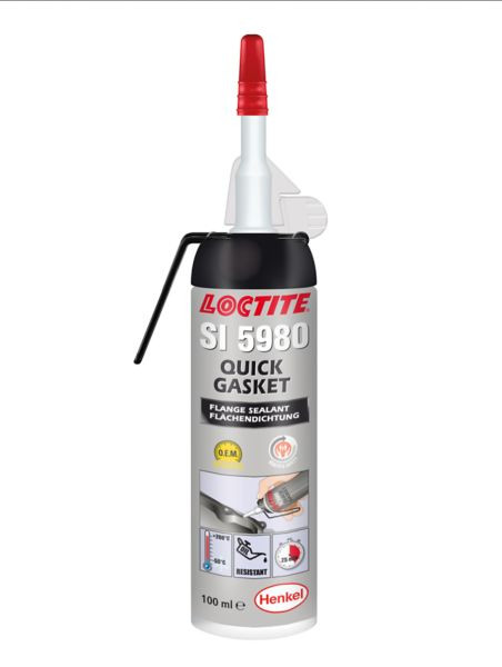 Loctite SI 5980 - 100 ml čierny, silikónové tesnenie BOZP - N2