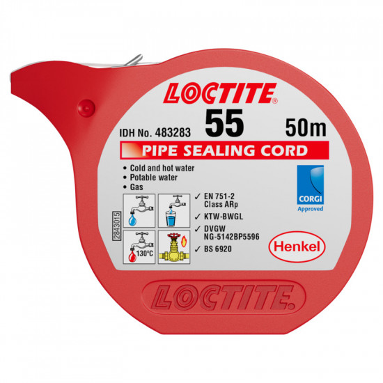 Loctite 55 - 50 m závitové tesnenie vlákno - N2 - 2