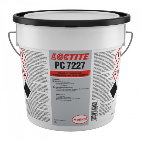 Loctite PC 7227 - 1 kg Nordbak sivý keramický náter - N2