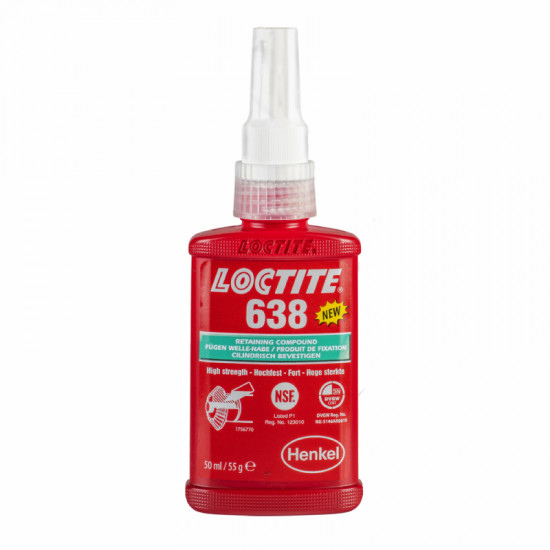 Loctite 638 - 50 ml upevňovač spojov VP - N2