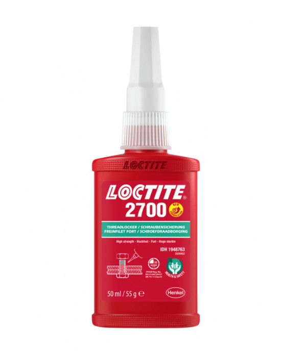 Loctite 2700 - 50 ml zaisťovač skrutiek VP - BOZP - N2