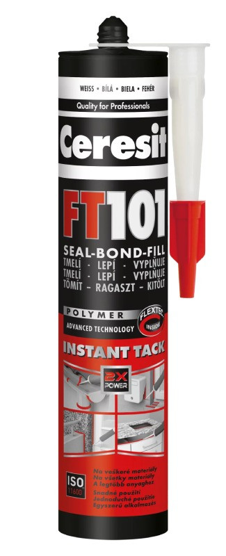 Ceresit FT 101 - 280 ml lepiaci tmel na všetky materiály sivý - N2