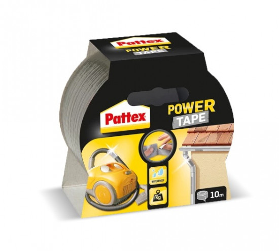 Pattex Power Tape - 10 m strieborná - N2