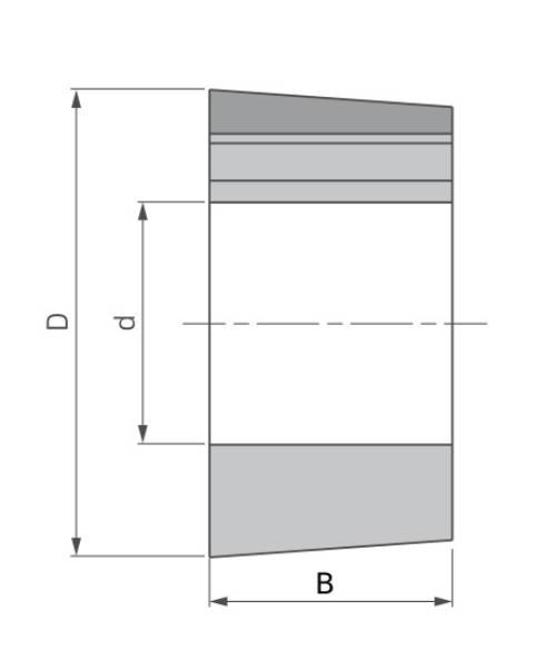 Upínacie puzdro 2012 38 optibelt TB - N2 - 2