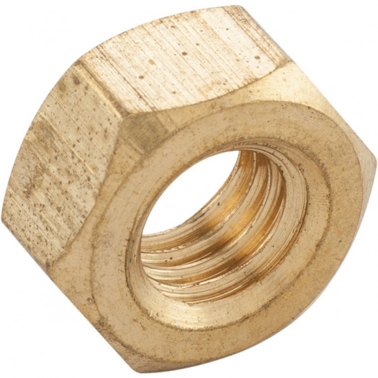 Matica DIN 934 M10 mosadz - N2 - 3