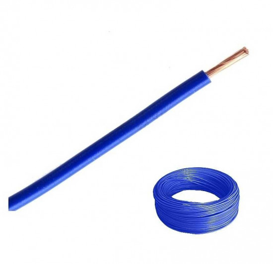 Kábel H05V-K 0,75 modrý - N2 - 2