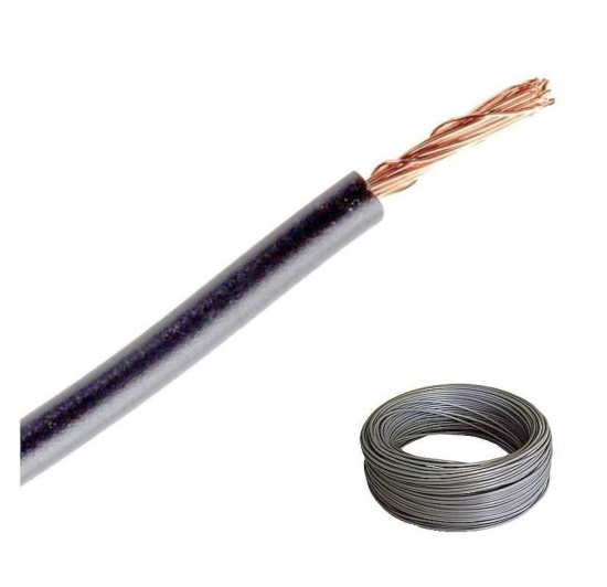 Kábel H05V-K 1,00 sivý - N2