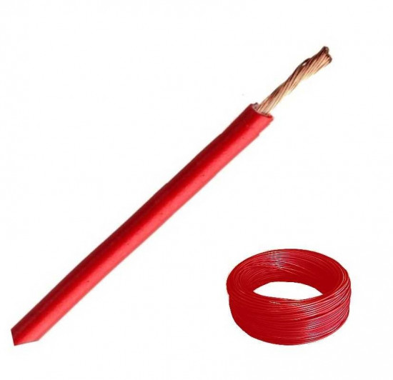 Kábel H07V-K 2,50 červený - N2