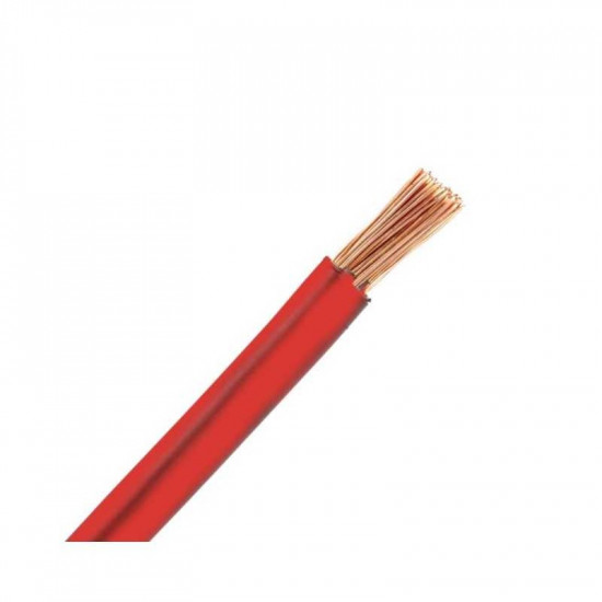 Kábel H07V-K 6,00 červený - N2