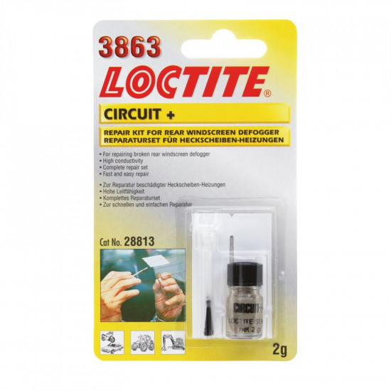 Loctite MR 3863 - 2 g oprava vyhrievania zadného skla - N2