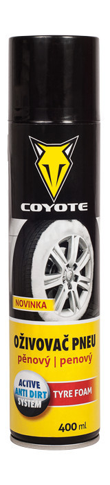 Coyote oživovač pneumatík penový - 400 ml - N2