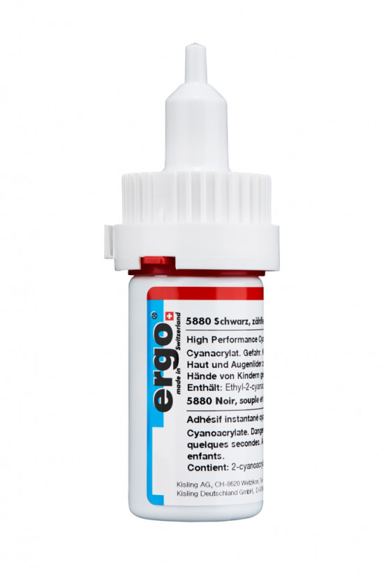 Ergo 5880 - 20 g sekundové lepidlo pevnostné a pružné, čierne - N2