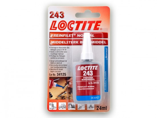 Loctite 243 - 24 ml zaisťovač skrutiek SP - N2