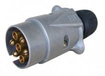 Zástrčka 12V 7P kovová JAEGER - N1