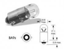 Žiarovka Autolamp 12V 2W BA9s - N1