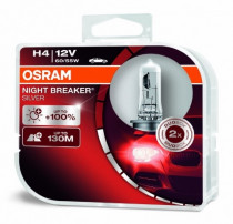 Žiarovka Osram 12V H4 BREKER SILVER+100% sada 2ks - N1