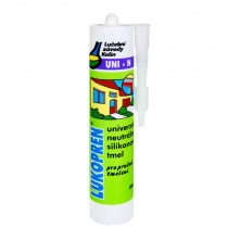 Lukoprén UNI-N transparentný - 310 ml silikónový tmel - N1