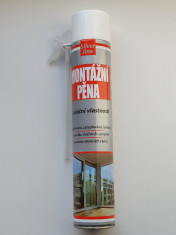 Den Braven Pena montážna Silver line - 750ml trubičková, zelená - N1