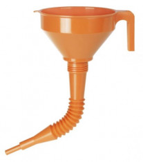Lievik plastový pr.160 mm s plastovou trubicou 330 mm, pr.výstupu 13 alebo19 mm PRESSOL 02 674 - N1