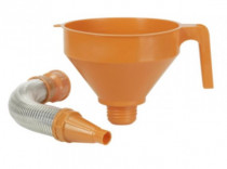 Lievik plastový pr. 160 mm s kovovou trubicou 300 mm, pr.výstupu 18 mm PRESSOL 02 675 - N1