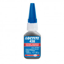 Loctite 438 - 20 g sekundové lepidlo čierne - N1