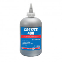 Loctite 480 - 500 g sekundové lepidlo čierne - N1