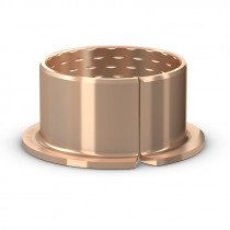 SKF PRMF 303420 puzdro klzné prírubové, zvinutý bronzový pás - N1