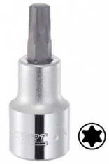 Hlavica zástrčná 1/2", TORX so štvorhranom, TONA EXPERT HL, E031925-T55 - N1