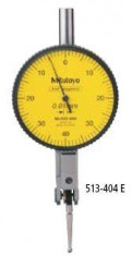 Číselníkový úchylkomer páčkový, séria 513, MITUTOYO, 513-404 E, 0,80/0,01 mm - N1